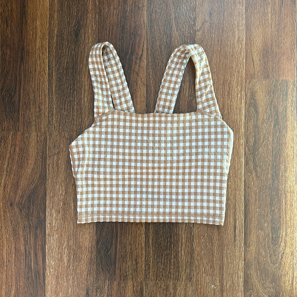 Cute Aerie Plaid Top